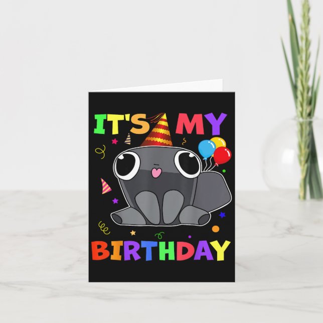 Dandys Pebble Birthday Decoration World For Kids B Card (Front)