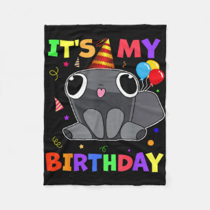 Dandys Pebble Birthday Decoration World For Kids B Fleece Blanket