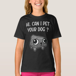 Dandy's World Pebble   Can i pet you Dog  T-Shirt