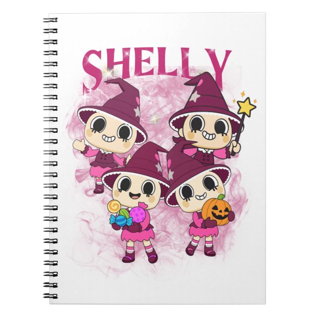 Dandy's World School Shelly Notebook  (Front)