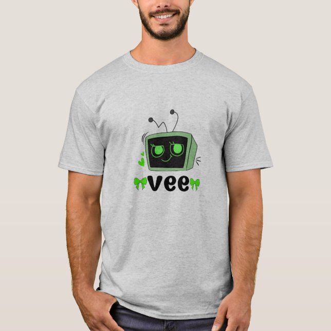 Dandy's World Vee Costume – Fun Character Tee  (Front)