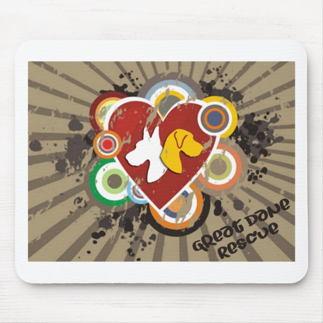 Dane Love Mouse Mat (Front)