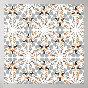 Dane Pattern Poster
