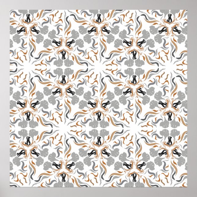 Dane Pattern Poster (Front)