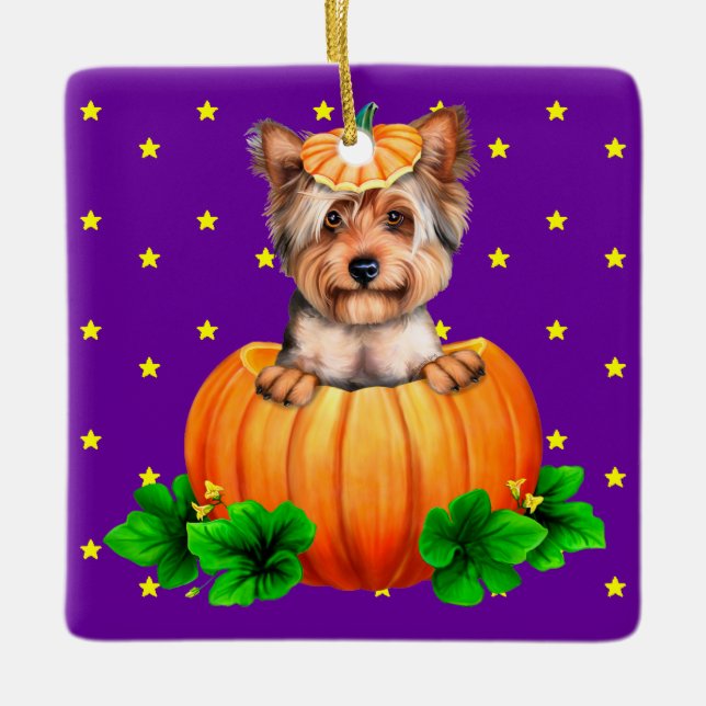 Dane-R-Us Dog Art Ceramic Ornament (Front)