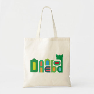 Danebod Colourful Green Logo Tote