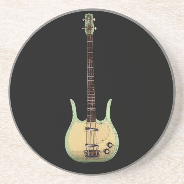 Danelectro Longhorn Bass Coaster (Front)