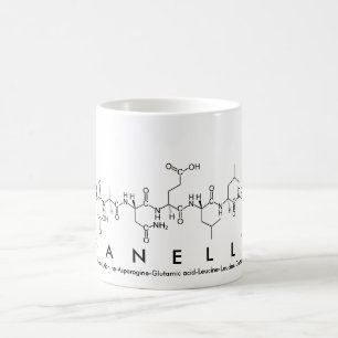 Danelle peptide name mug