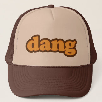 dang trucker hat