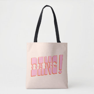 DANG! (western saloon font, retro mod colours) Tote Bag