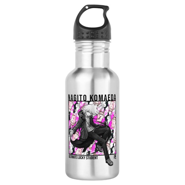 Danganronpa - Nagito Komeda 532 Ml Water Bottle (Front)