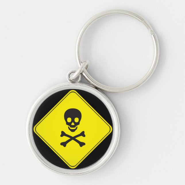 DANGER ATTENTION KEY RING (Front)