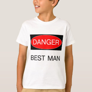 Danger - Best Man Funny Wedding T-Shirt Mug Apron