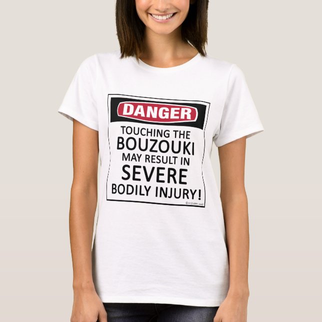 Danger Bouzouki T-Shirt (Front)