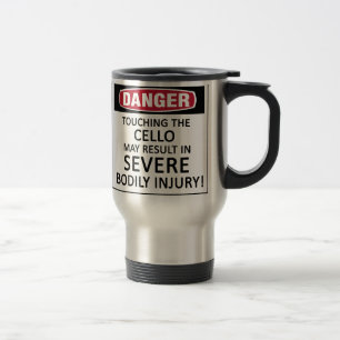 Danger Cello Travel Mug