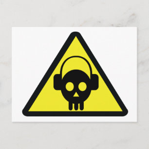 Danger DJ Postcard