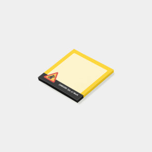Danger DJs at Work Post-it Notes