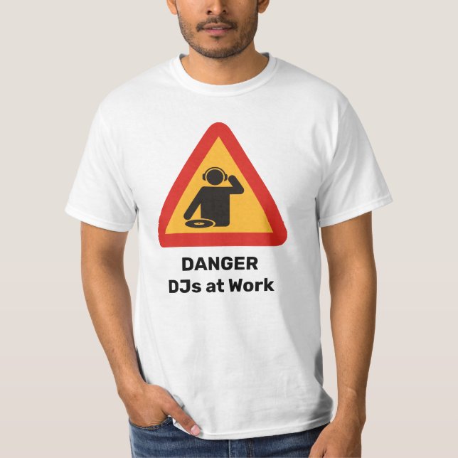 Danger DJs at Work T-Shirt (Front)