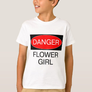 Danger - Flower Girl Funny Wedding T-Shirt Mug Hat