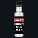 Danger: Grumpy Old Man - Funny Gag Joke Gift 710 Ml Water Bottle<br><div class="desc">Great gift for the grumpy old man in your life! Makes a great joke gag gift. Perfect gifts for birthday,  Christmas,  Father's Day or any other special event. Fun rude joke gift for husband,  friend,  dad,  uncle,  brother, cousin,  grandpa,  boss,  men and more.</div>