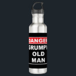 Danger: Grumpy Old Man - Funny Gag Joke Gift 710 Ml Water Bottle<br><div class="desc">Great gift for the grumpy old man in your life! Makes a great joke gag gift. Perfect gifts for birthday,  Christmas,  Father's Day or any other special event. Fun rude joke gift for husband,  friend,  dad,  uncle,  brother, cousin,  grandpa,  boss,  men and more.</div>