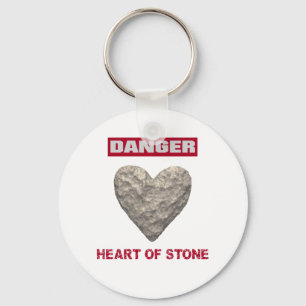 DANGER: Heart of Stone Key Ring