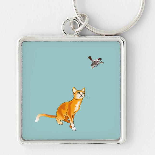 Danger! Key Ring (Front)