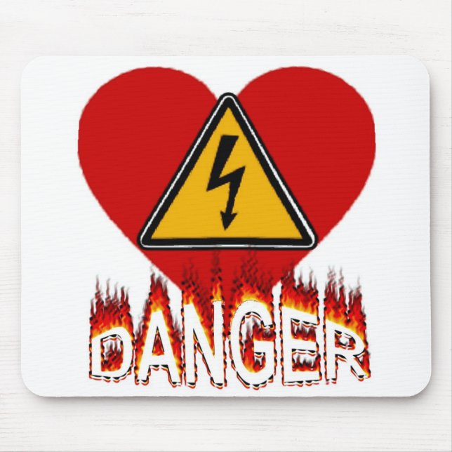 Danger Love Mousepad (Front)