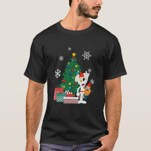 Danger Mouse And Penfold Around The Christmas Tree T-Shirt