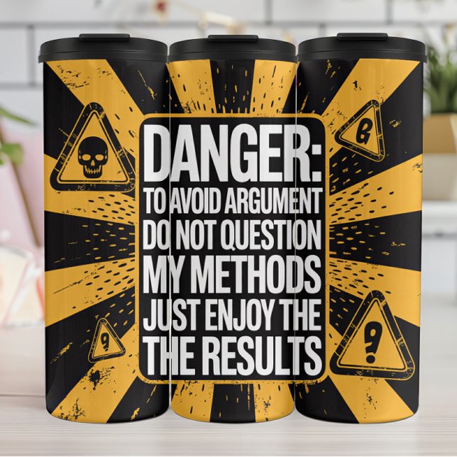 Danger: No Method Questions, Results Thermal Tumbler (Creator Uploaded)