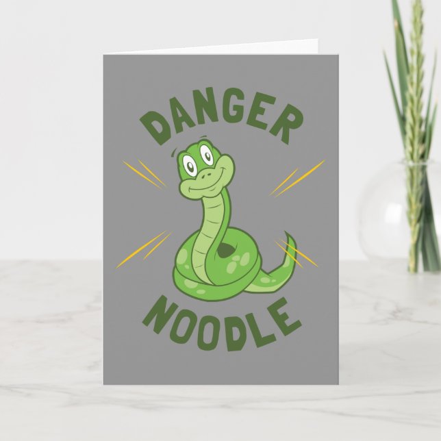 Danger Noodle Card (Front)