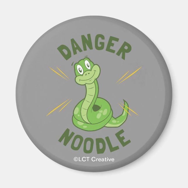 Danger Noodle Magnet (Front)