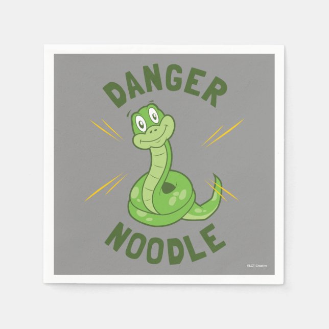Danger Noodle Napkin (Front)