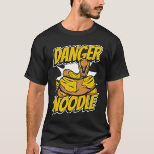 Danger Noodle Snake Owner Snake Banana Ball Pytho T-Shirt