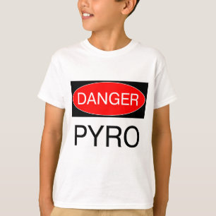 Danger - Pyro Funny Pyrotechnician T-Shirt Mug Bag