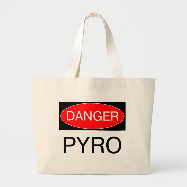 Danger - Pyro Funny Pyrotechnician T-Shirt Mug Bag (Front)