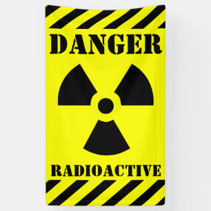 Danger Radioactive Sign Halloween