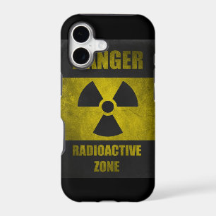 Danger Radioactive Zone Retor Funny iPhone 5 Case