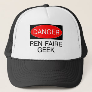 Danger - Ren Faire Geek Renaissance Faire T-Shirt Trucker Hat