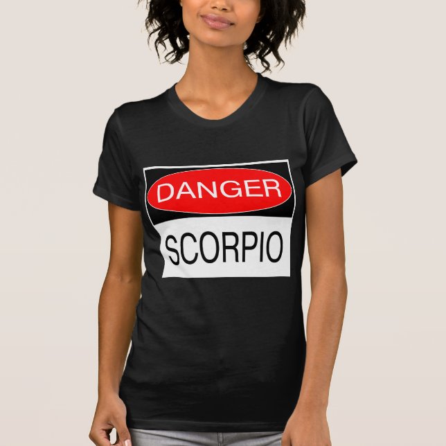 Danger - Scorpio Funny Astrology T-Shirt Hat Mug (Front)