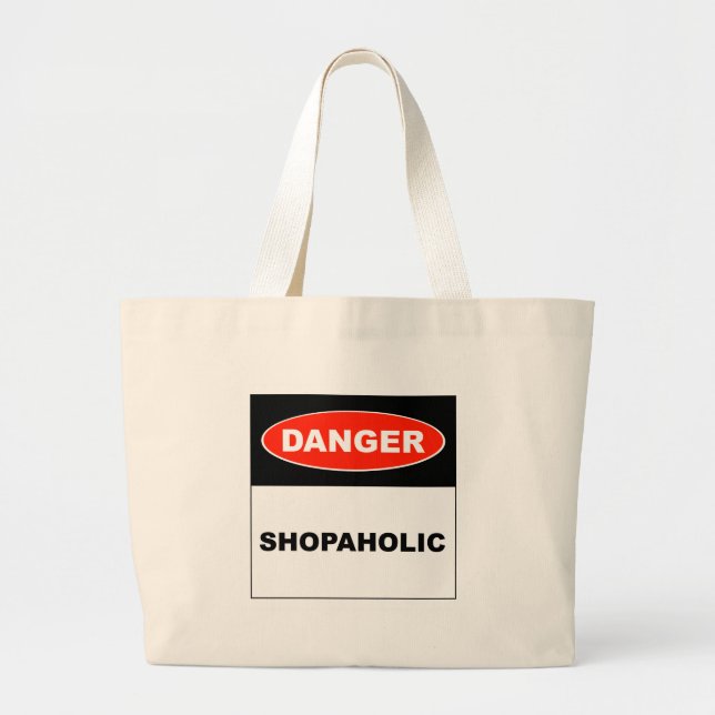 Danger, Shopaholic - Bag (Front)