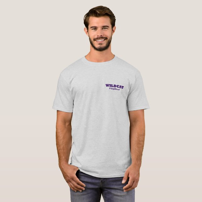 Danger Unfiltered Wildcat T-Shirt (Front Full)