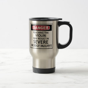 Danger Violin Travel Mug