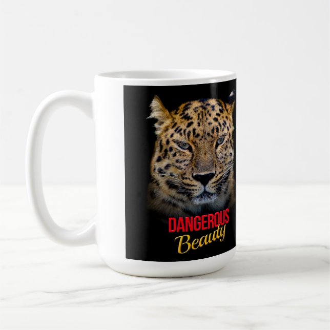 Dangerous Beauty - Leopard Mug (Left)