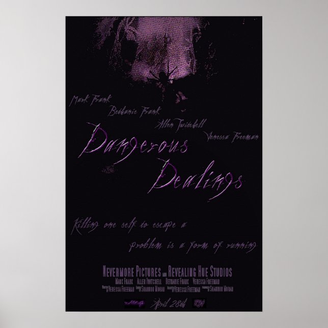 Dangerous Dealings poster (Front)