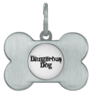 Dangerous Dog Pet Tag