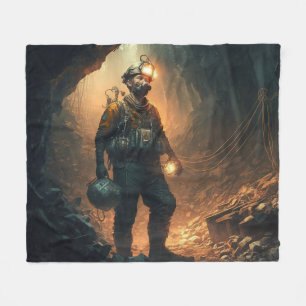 Dangerous Mines Fleecedecke Fleece Blanket