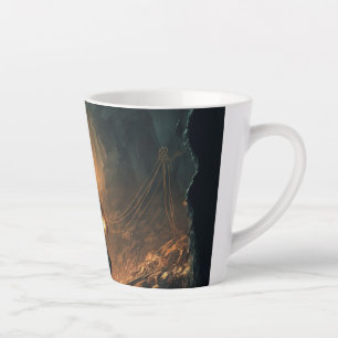 Dangerous Mines Latte Mug