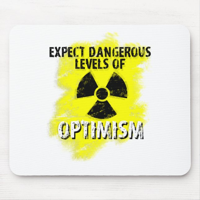 dangerous Optimism Mouse Mat (Front)