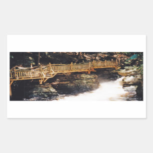 Dangerous Path Rectangular Sticker